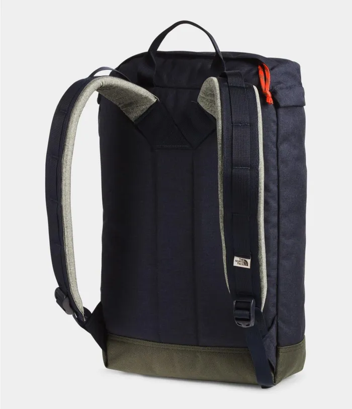 Mens The North Face Backpacks Top Loader Daypack Aviator Navy Light Heathernew Taupe Green