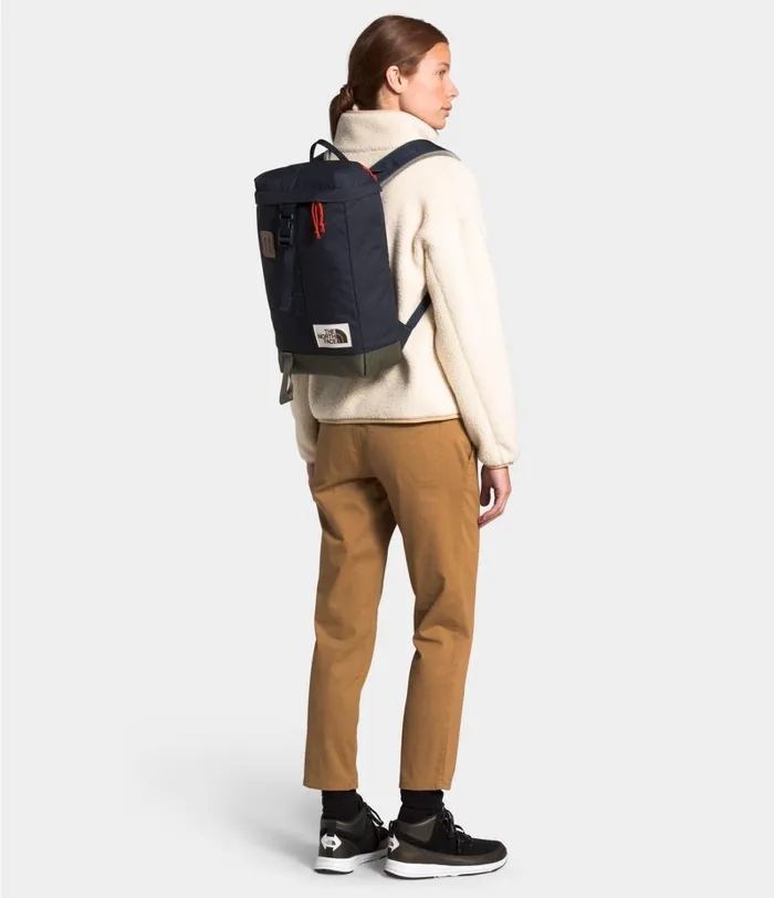 Mens The North Face Backpacks Top Loader Daypack Aviator Navy Light Heathernew Taupe Green