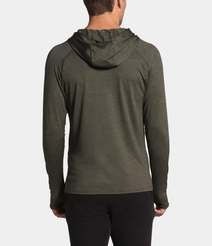 Mens The North Face Baselayers HyperLayer FD Hoodie New Taupe Green Heather