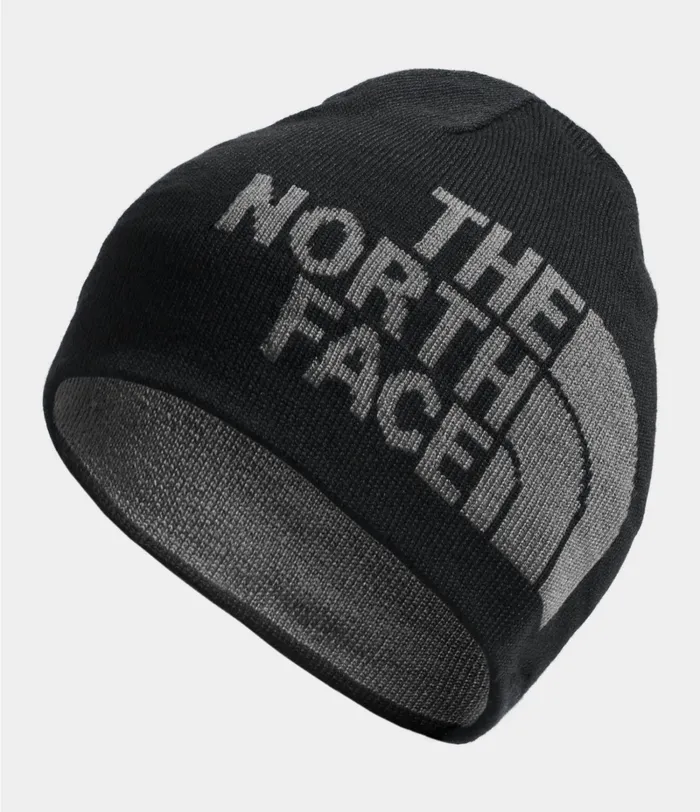 Mens The North Face Beanies and Scarves Highline Beanie Tnf Blacktnf Medium Grey Heather