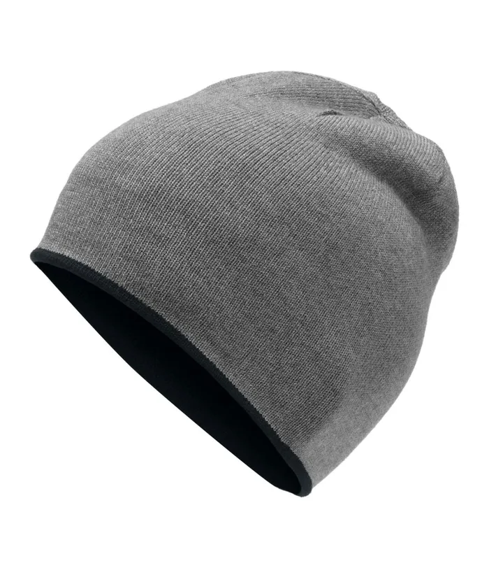 Mens The North Face Beanies and Scarves Highline Beanie Tnf Blacktnf Medium Grey Heather