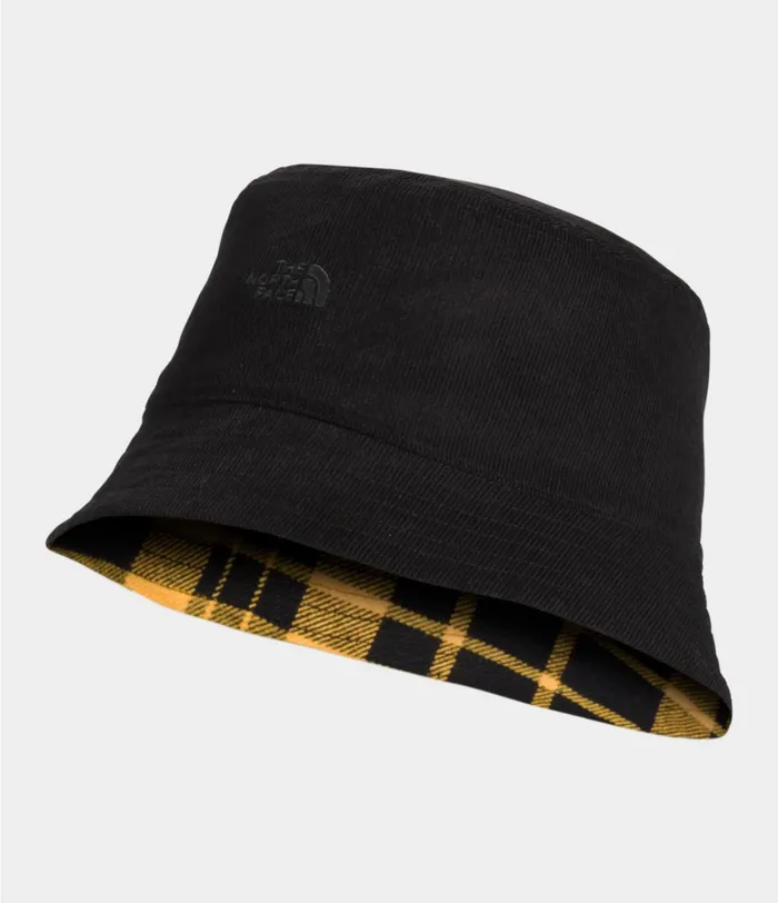 Mens The North Face Hats Reversible Bucket Hat Tnf Black