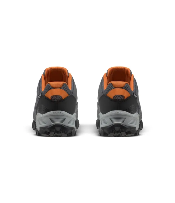 Mens The North Face Hiking Ultra 111 WP Zinc Greyburnt Orange