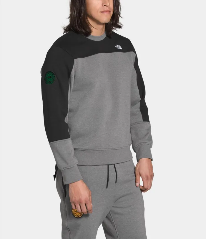 Mens The North Face Hoodies and Sweatshirts Graphic Collection Pullover Tnf Medium Grey Heathertnf Black