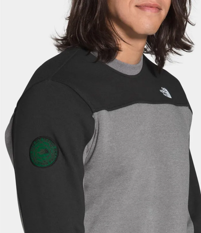 Mens The North Face Hoodies and Sweatshirts Graphic Collection Pullover Tnf Medium Grey Heathertnf Black