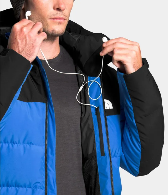 Mens The North Face Insulated and Down Jackets Corefire Down Jacket Clear Lake Bluetnf Black