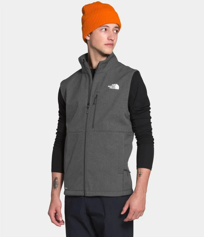 Mens The North Face Softshell Apex Bionic Vest Tnf Dark Grey Heather