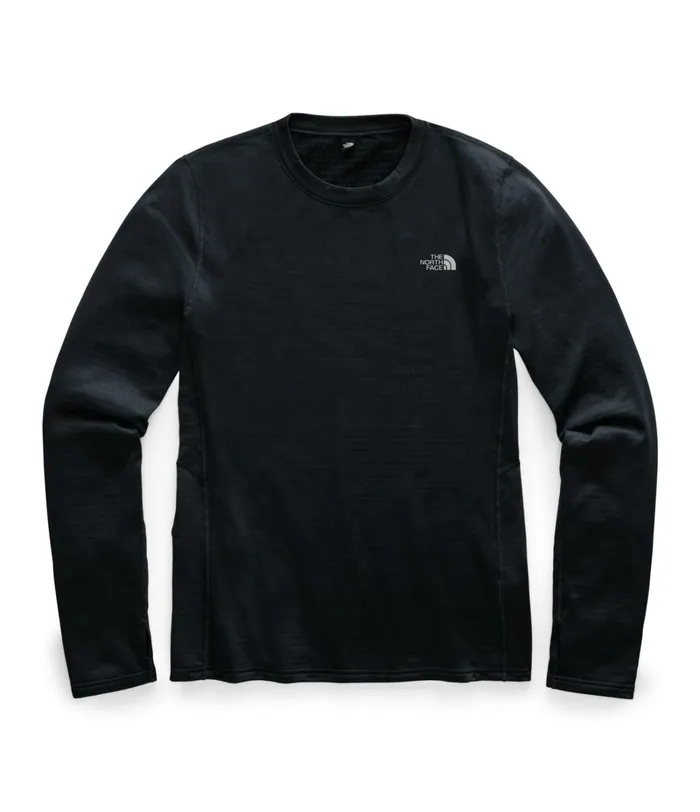 Mens The North Face TShirts UltraWarm Poly Crew Tnf Black