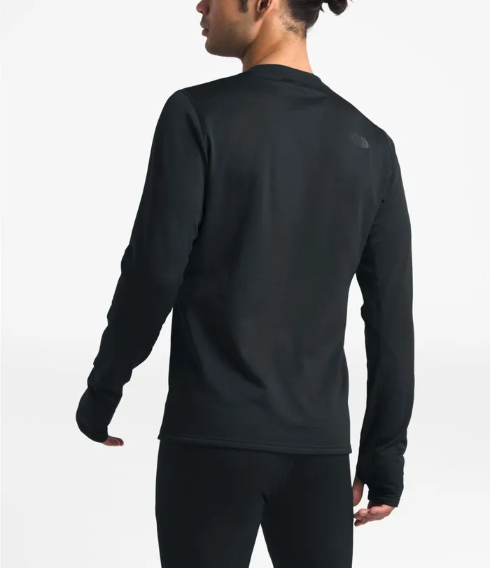 Mens The North Face TShirts UltraWarm Poly Crew Tnf Black