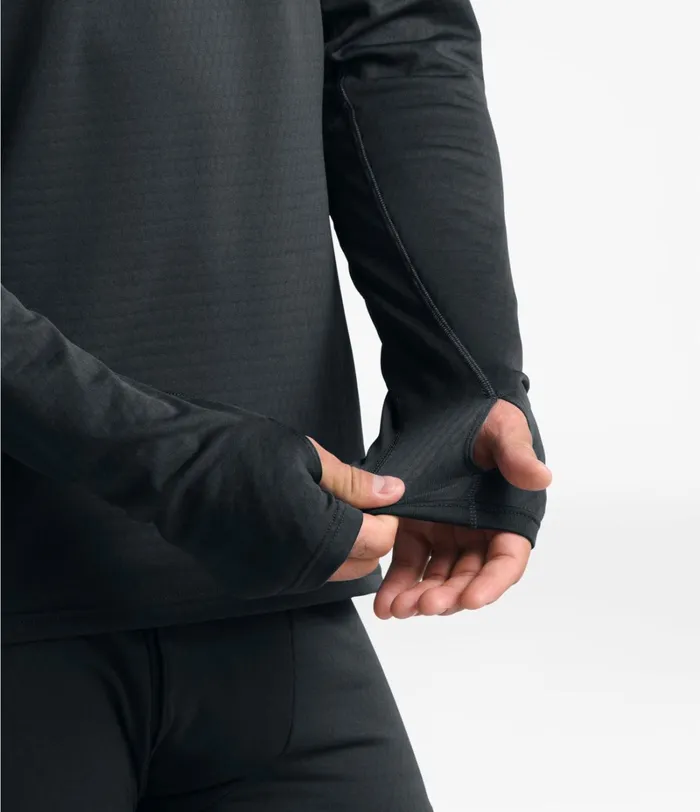 Mens The North Face TShirts UltraWarm Poly Crew Tnf Black