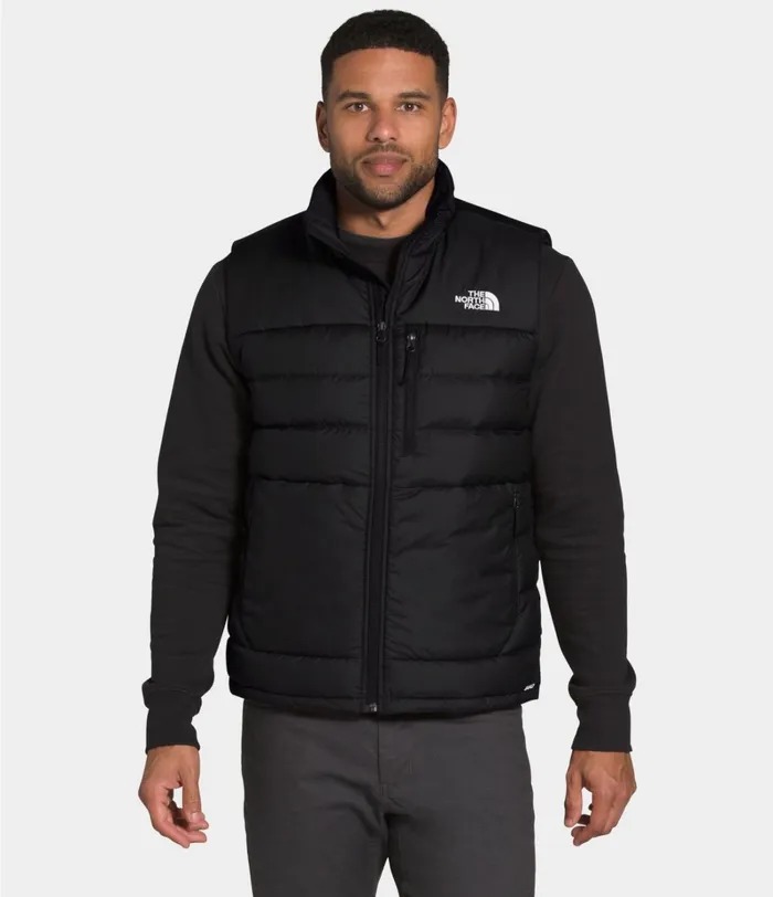 Mens The North Face Vests Aconcagua 2 Vest Tnf Black