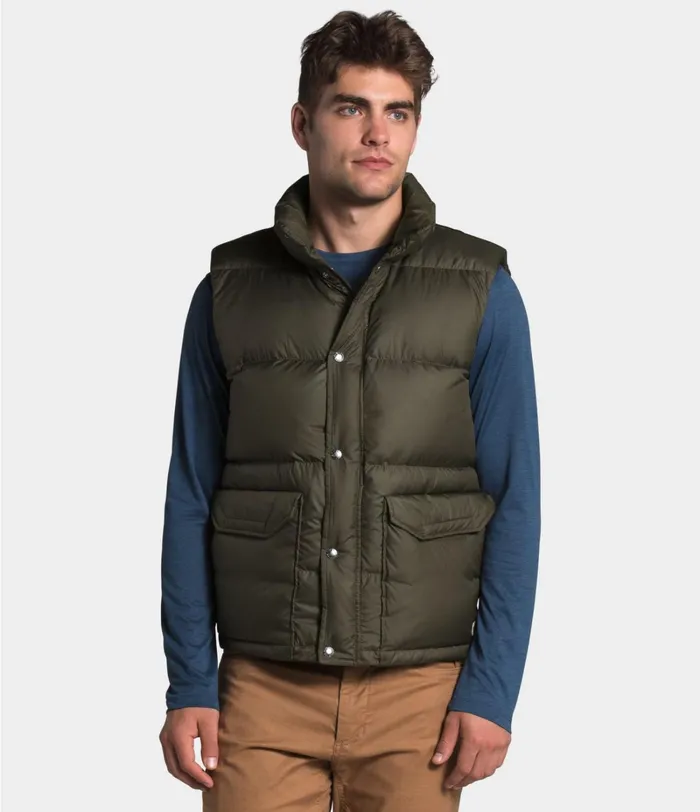 Mens The North Face Vests SIERRA DOWN VEST New Taupe