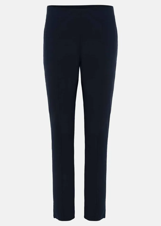 Miah Cropped Jegging Navy Women Phase Eight Trousers