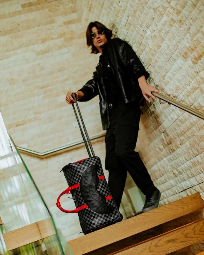 MONACO SHARK CLUB DUFFLE WHEELY Bags SPRAYGROUND