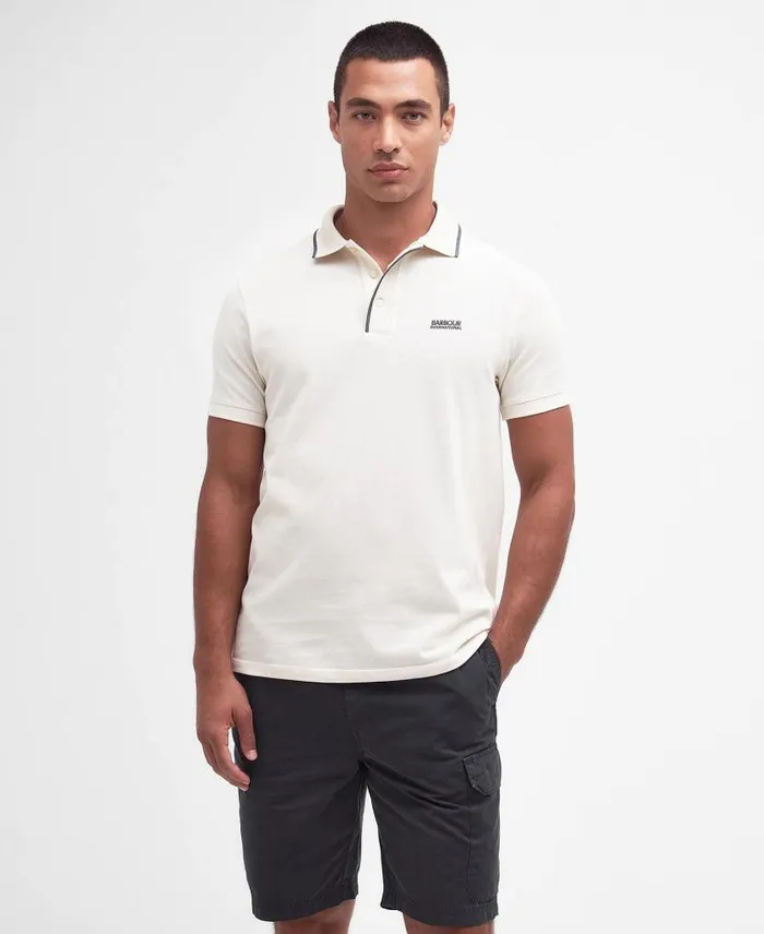 Moor Polo Shirt Forest River Men Barbour Polo Shirts