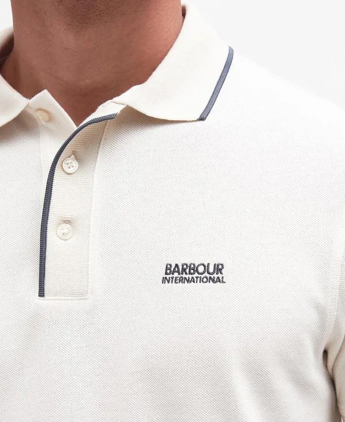 Moor Polo Shirt Forest River Men Barbour Polo Shirts