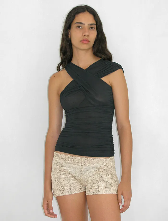 Mushka Dark Green Women Paloma Wool Tops