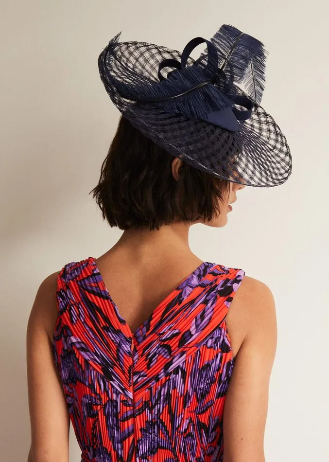 Navy Fascinator French Navy Women Phase Eight Fascinators and Hats