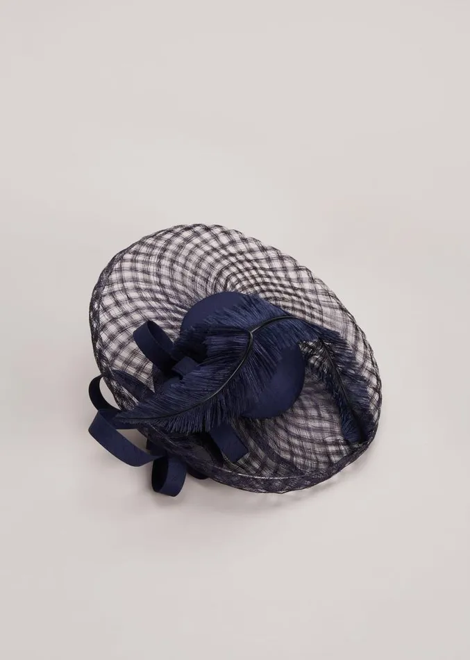 Navy Fascinator French Navy Women Phase Eight Fascinators and Hats
