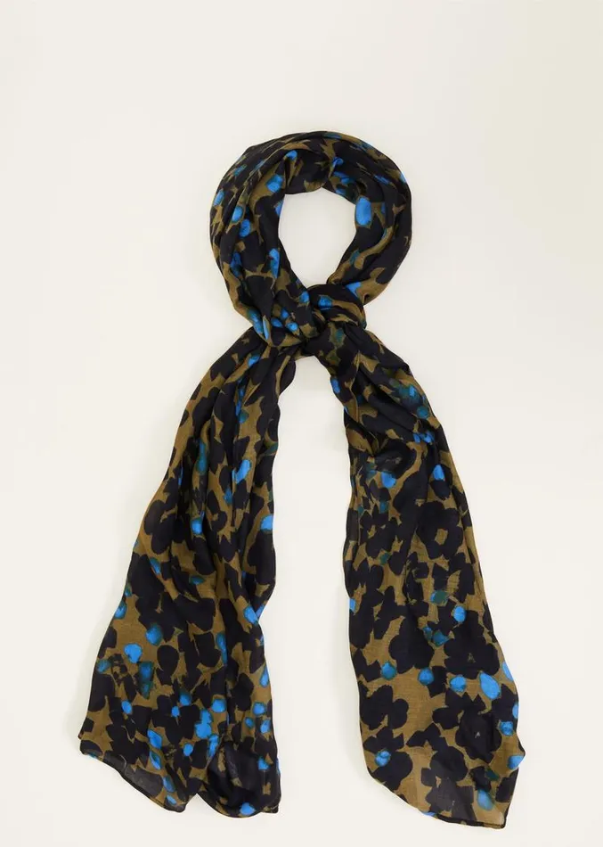 Nell Confetti Lightweight Scarf Khakimulti Women Phase Eight Scarves