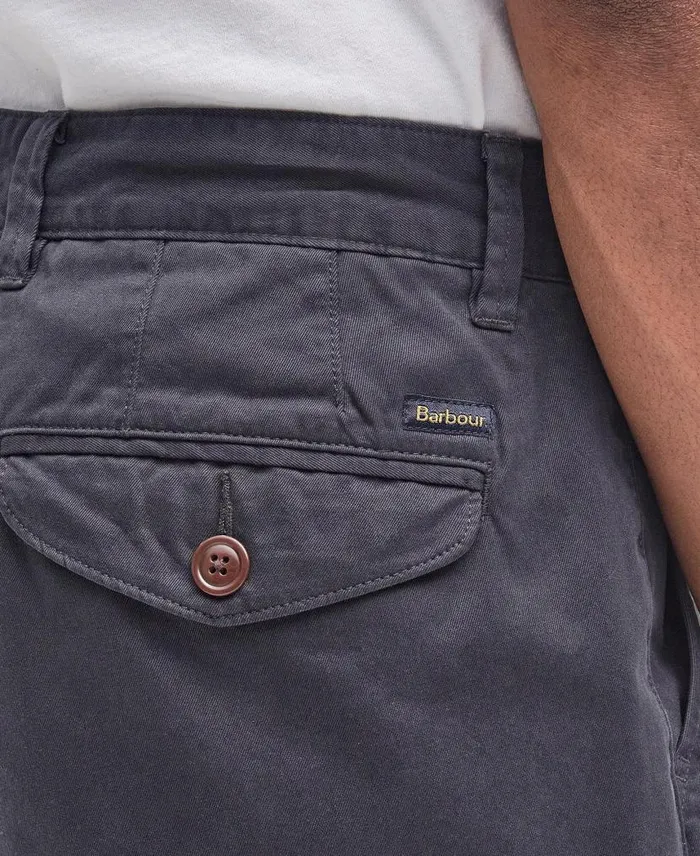 Neuston Twill Chinos Ivy Green Men Barbour Trousers and Shorts