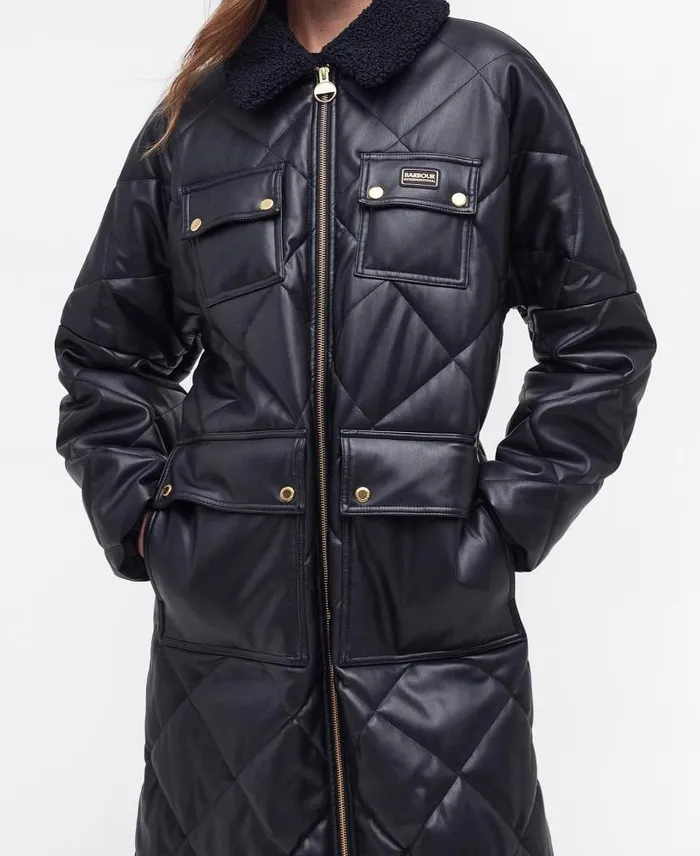 Neutron Quilted Jacket Classic Black Women Barbour Quilted Jackets