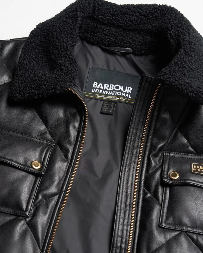 Neutron Quilted Jacket Classic Black Women Barbour Quilted Jackets