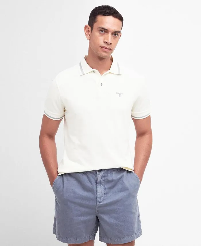 Newbridge Polo Shirt Dark Chambray Men Barbour Polo Shirts