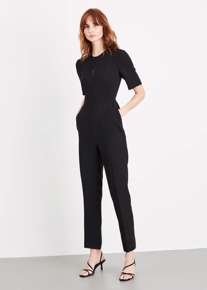 Nina City Suit Jumpsuit Black Women Phase Eight Dresses