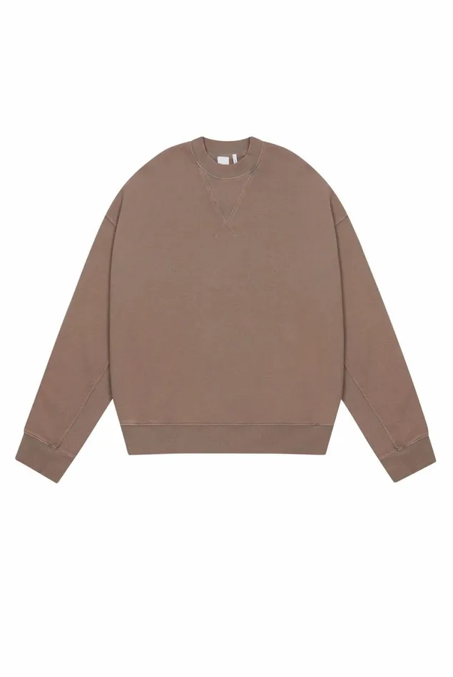 NTRLS Clay Crew Neck Sweatshirt Beige Women Jaded London