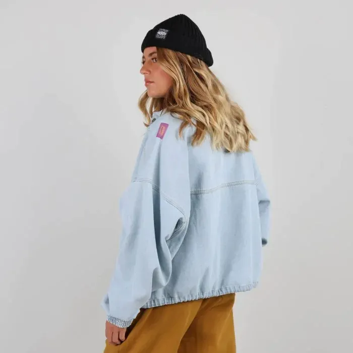 Oxbow Jacket Coat Women Jacket Jouvens 8211 Light Blue