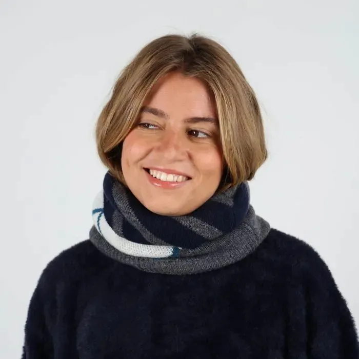 Oxbow Scarf Women Neck Warmer Etica 8211 Deep Marine