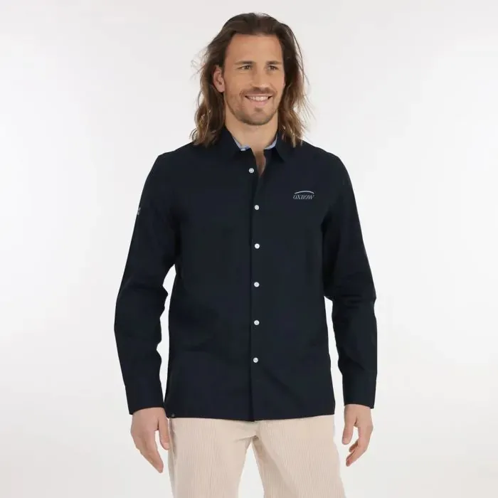 Oxbow Shirt Men Shirt Caviro 8211 Deep Marine