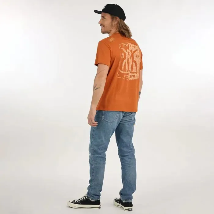 Oxbow Snow And Ski Base Layer Men TeeShirt Aumar 8211 Cuivre