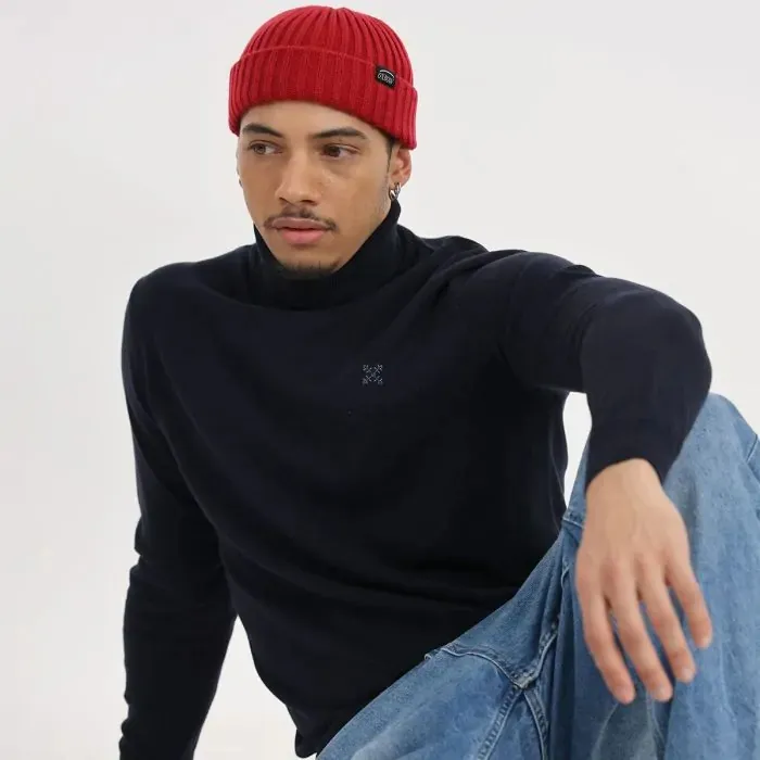 Oxbow Sweater Men Sweater Perol 8211 Deep Marine Chin