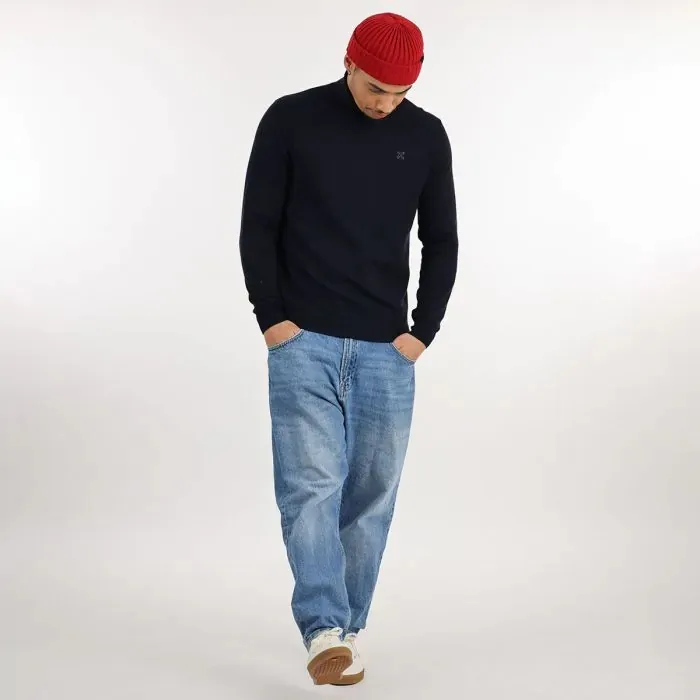 Oxbow Sweater Men Sweater Perol 8211 Deep Marine Chin