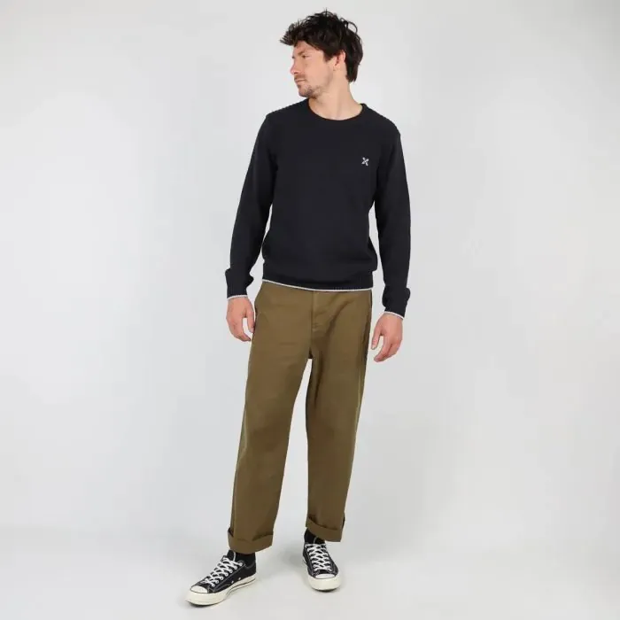 Oxbow Sweater Men Sweater Polmi 8211 Noir