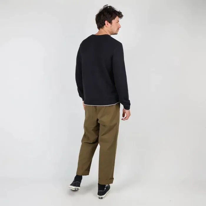 Oxbow Sweater Men Sweater Polmi 8211 Noir