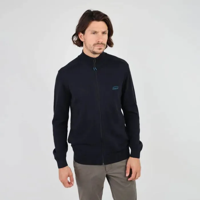 Oxbow Sweater Men Vest Pedreira 8211 Noir