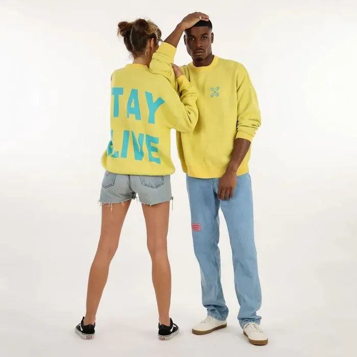 Oxbow Sweater MenWomen Collector Sweater Alexandre 8211 Citron