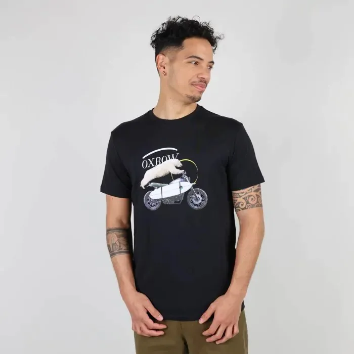 Oxbow TeeShirt Men TeeShirt Trail 8211 Noir