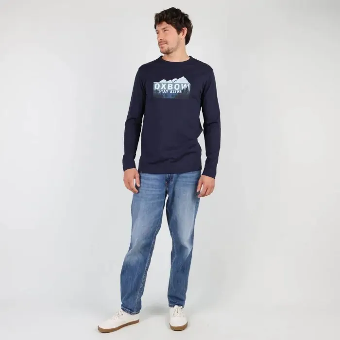 Oxbow TeeShirt Men TeeShirt Trivor 8211 Deep Marine