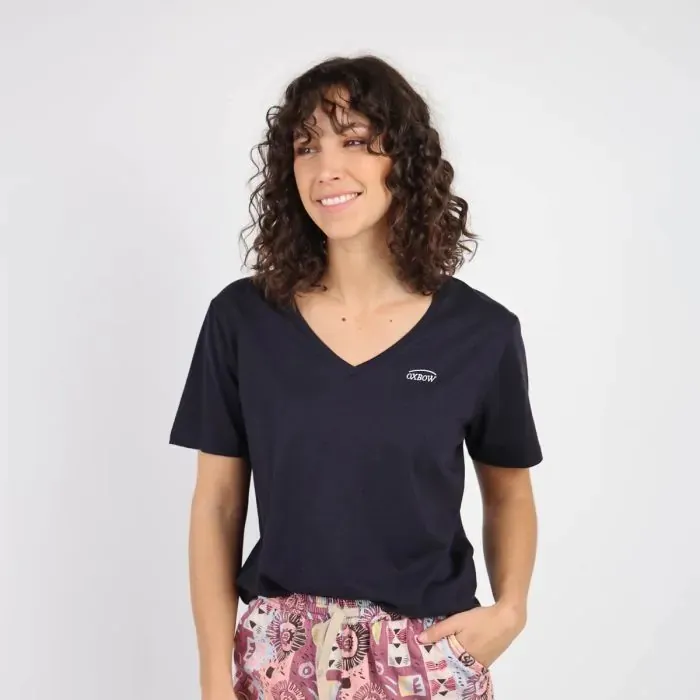 Oxbow TeeShirt Top Women TeeShirt Thamani 8211 Deep Marine