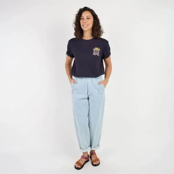 Oxbow TeeShirt Top Women TeeShirt Tobab 8211 Deep Marine