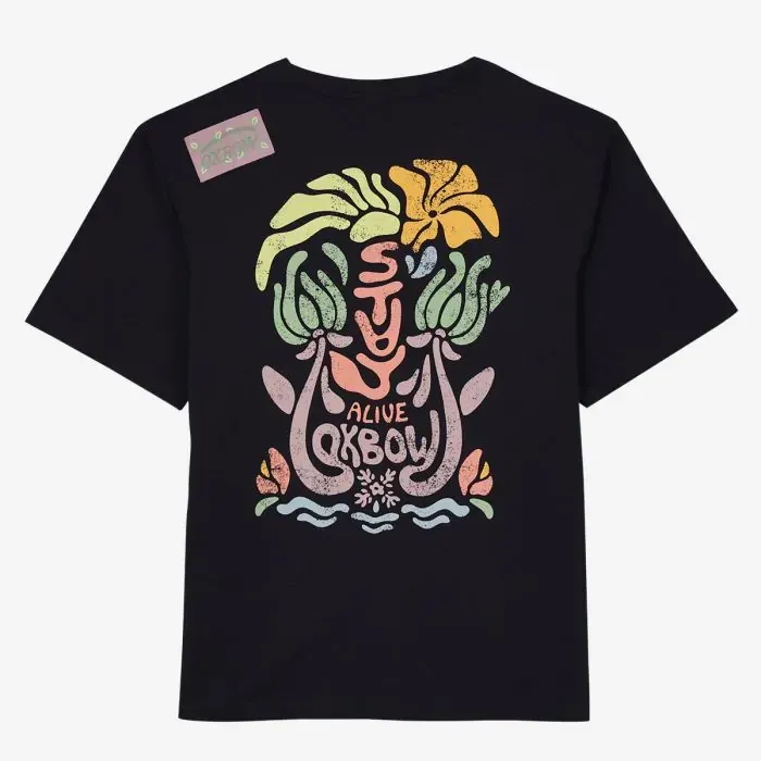 Oxbow TeeShirt Top Women TeeShirt Tobab 8211 Deep Marine