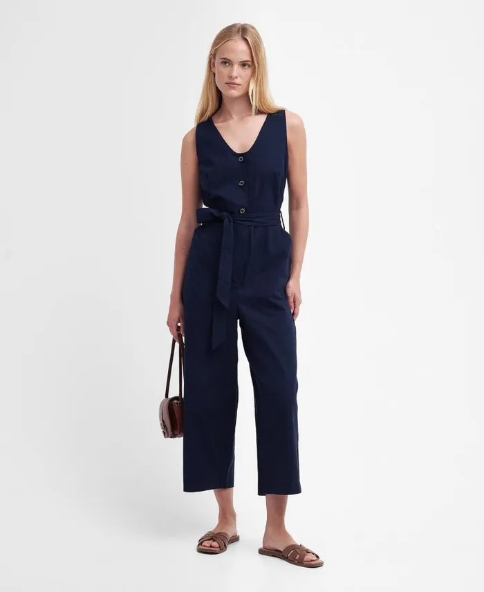 Penrose Jumpsuit Classic Navy Women Barbour Dresses and Skirts