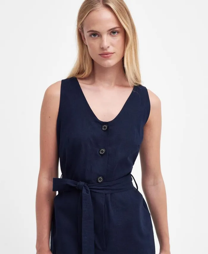 Penrose Jumpsuit Classic Navy Women Barbour Dresses and Skirts