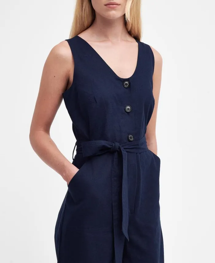 Penrose Jumpsuit Classic Navy Women Barbour Dresses and Skirts