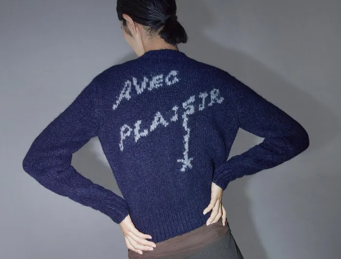 Plaisir Zip Navy Women Paloma Wool Knits