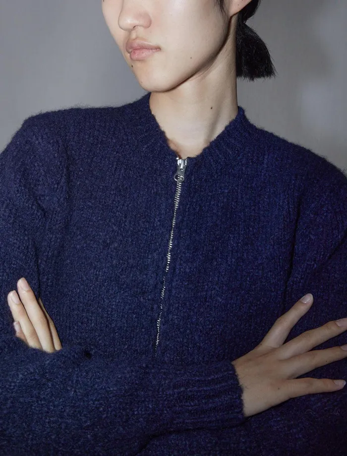 Plaisir Zip Navy Women Paloma Wool Knits